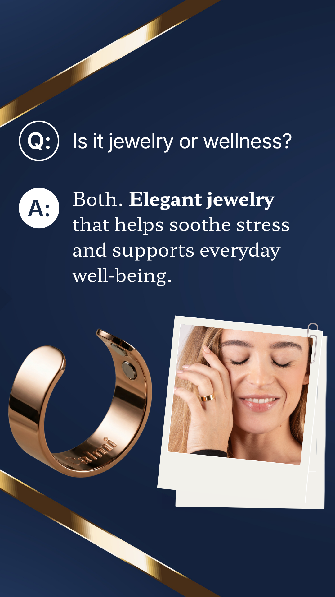 Calmi Facebook ad
