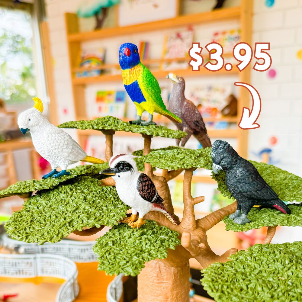 MiniZoo Facebook ad: Australian Animal Figurines
