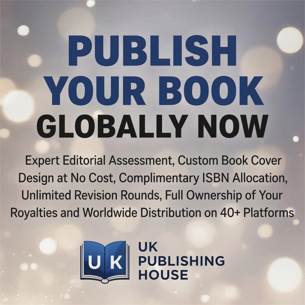 UK Publishing House Ltd. Facebook ad: Publish your book worldwide today.