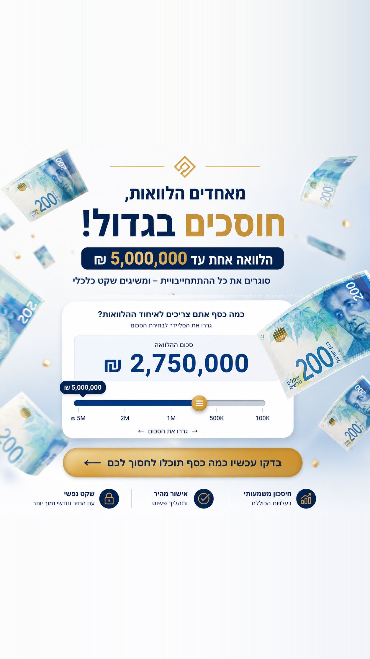 פתרונות פיננסים לישראל Facebook ad