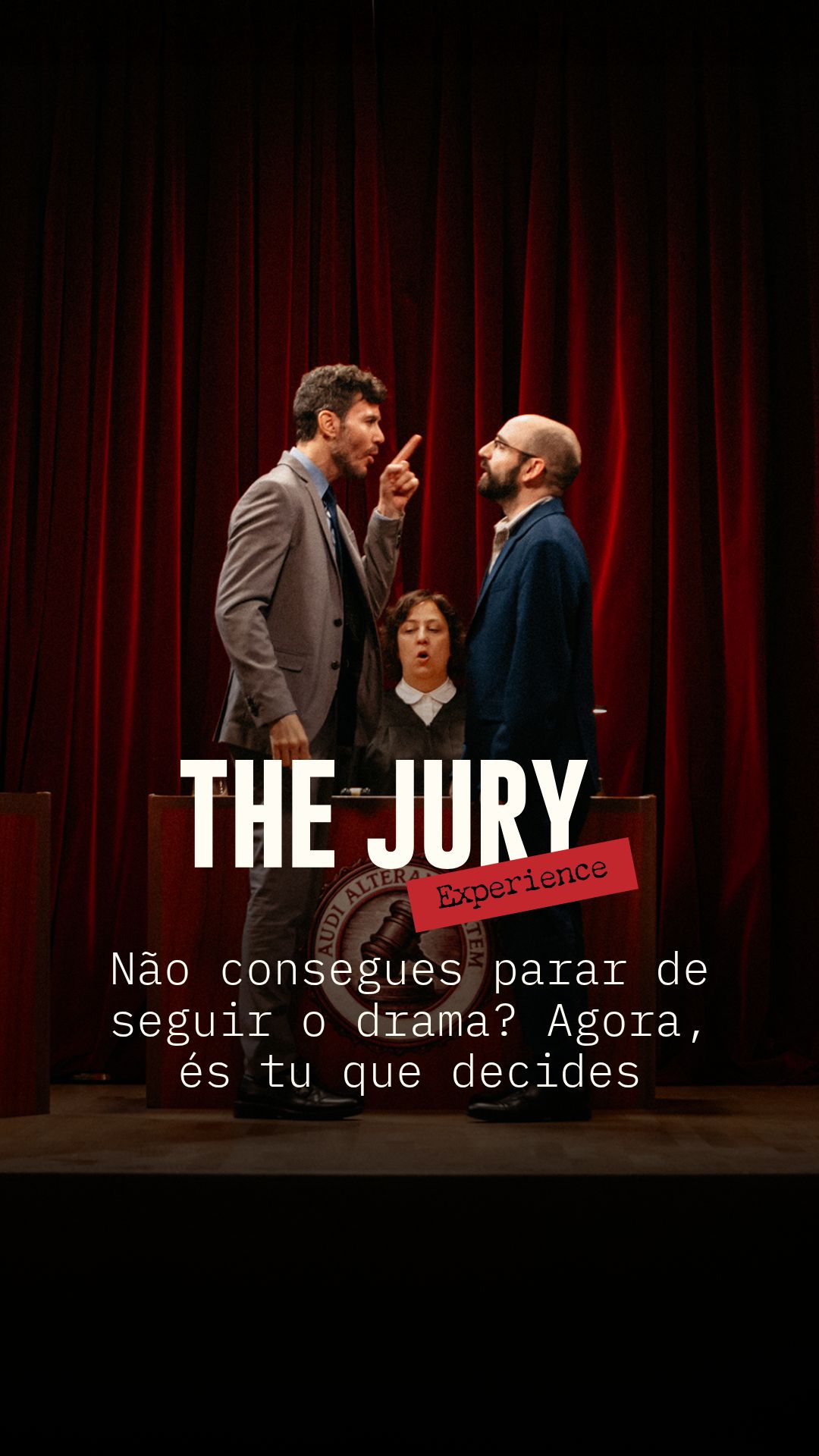 The Jury Experience Facebook ad