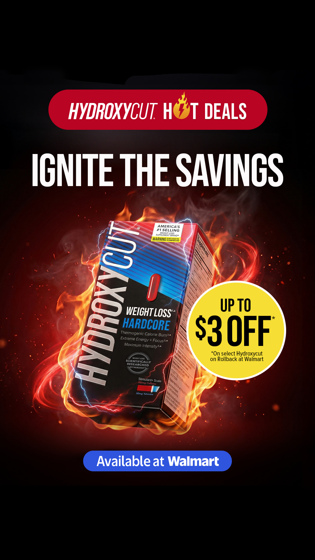 Hydroxycut Facebook ad