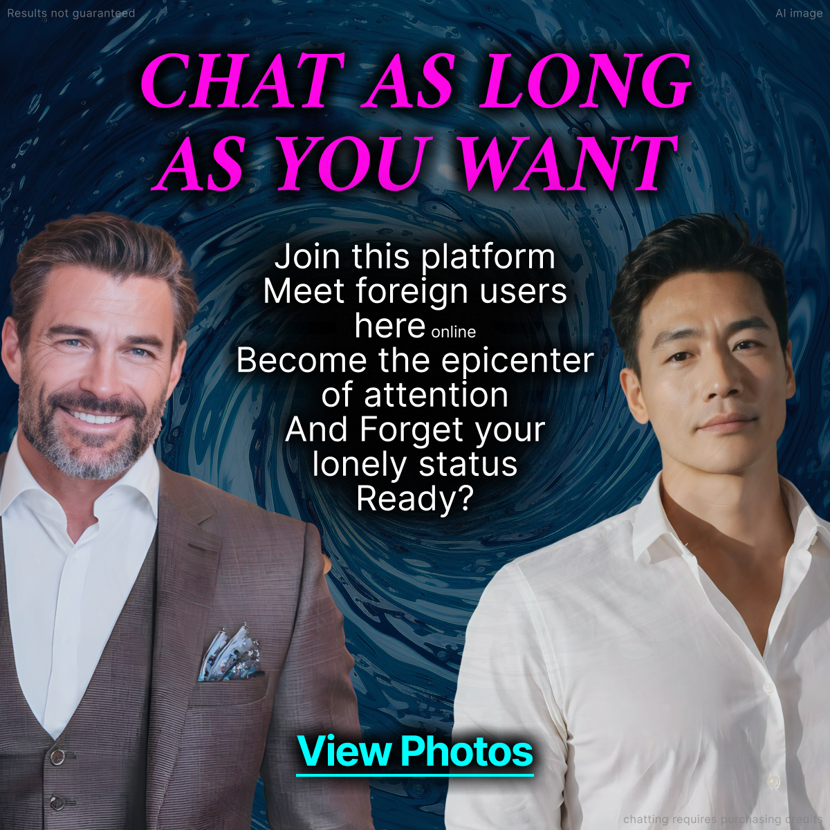 Trust Path Facebook ad: Start Chatting Now!