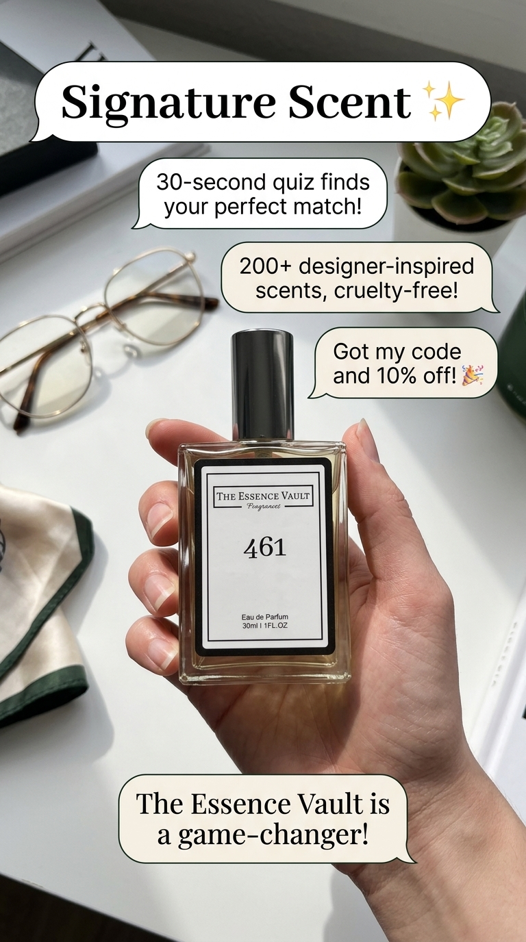 The Essence Vault Facebook ad