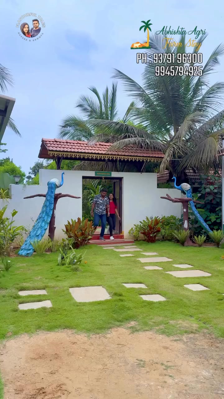 Abhishta Agri Farm Stay Facebook ad: Village Stay with Homely Food
