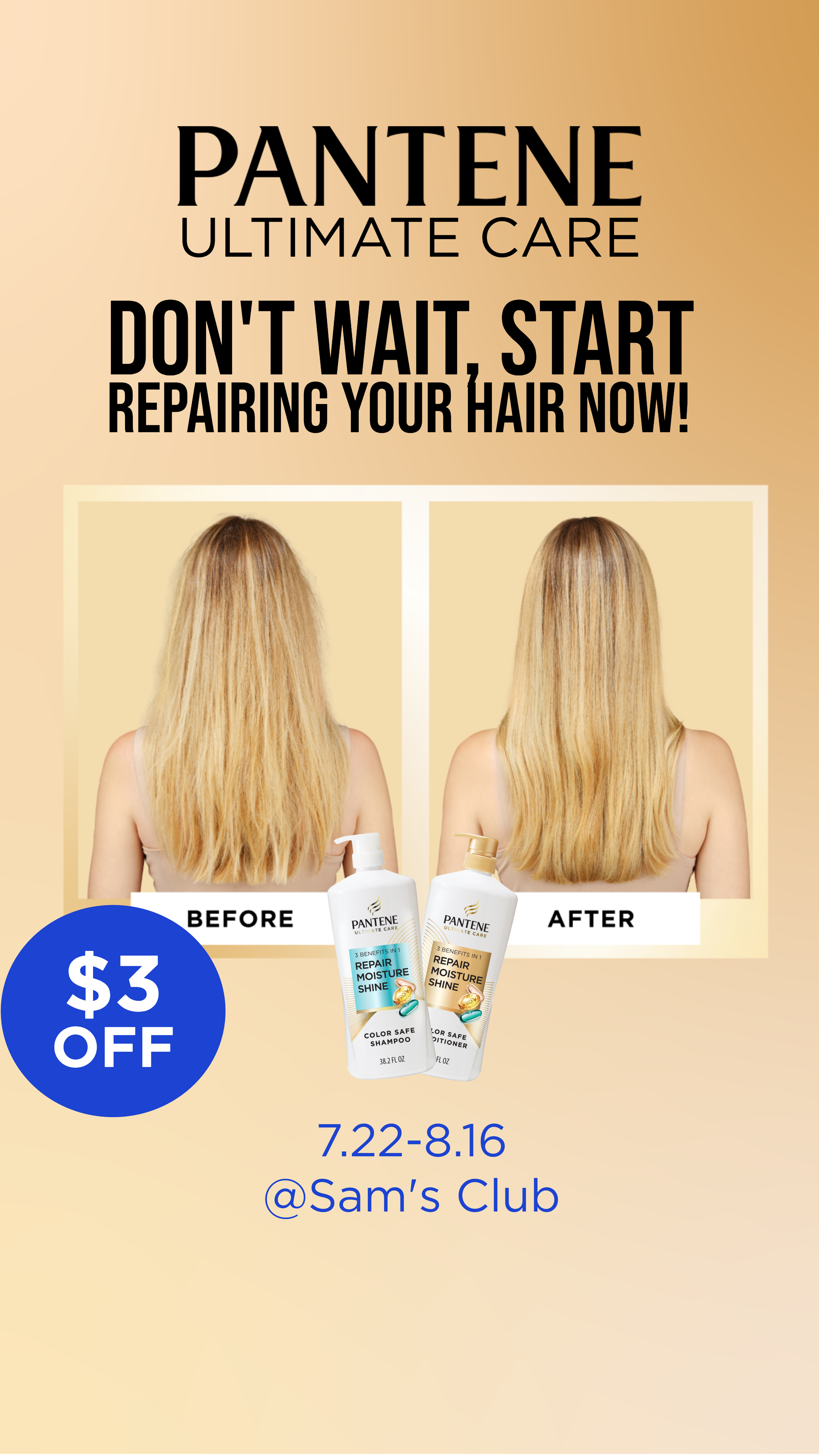 Pantene North America Facebook ad