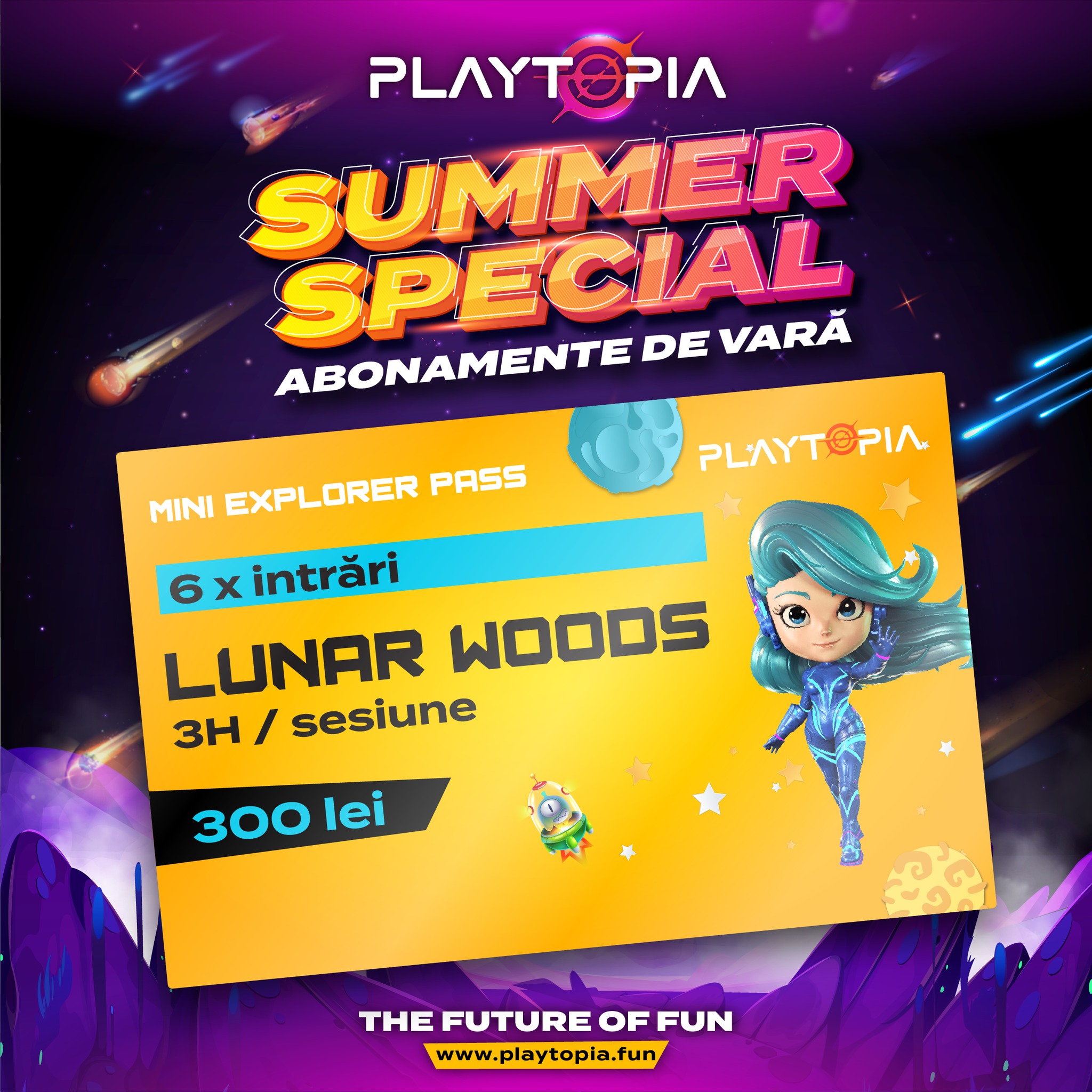 Playtopia Facebook ad: Playtopia Park Sibiu