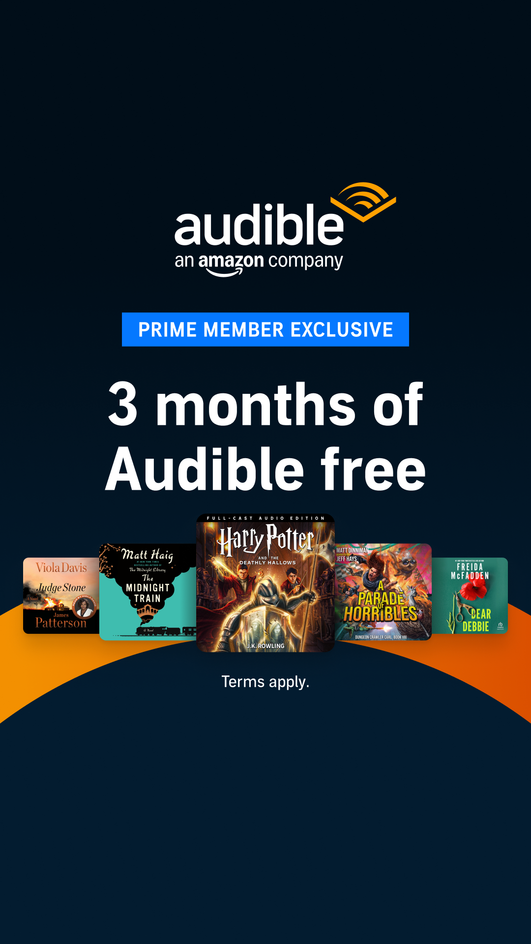 Audible Facebook ad