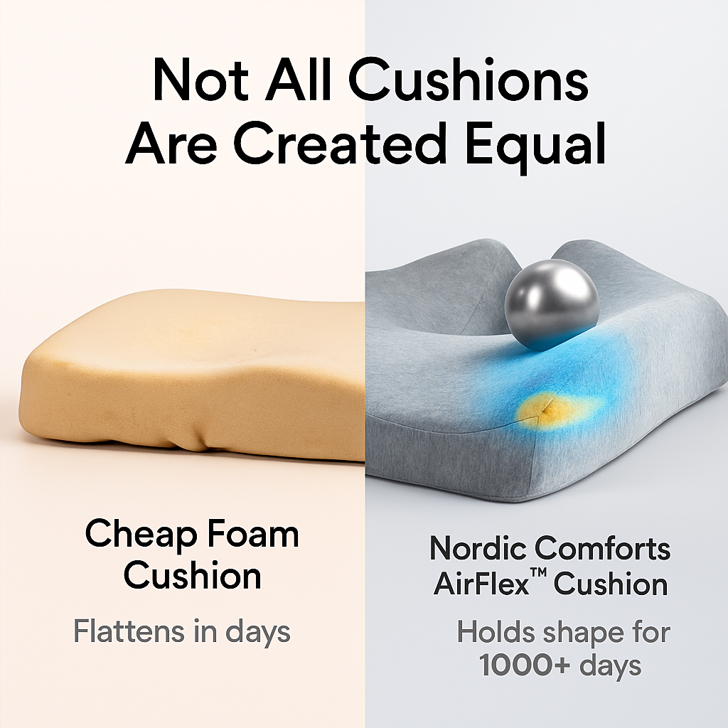 Linda’s Comfort Finds Facebook ad: The Last Seat Cushion You’ll Ever Need