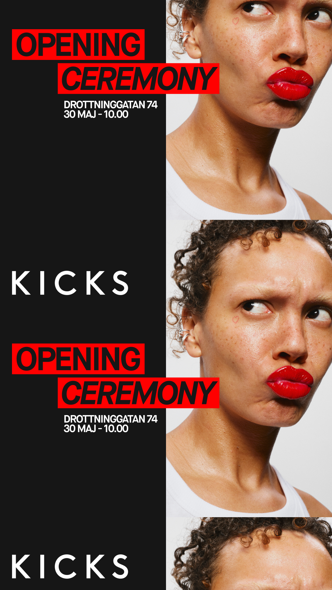 KICKS Facebook ad