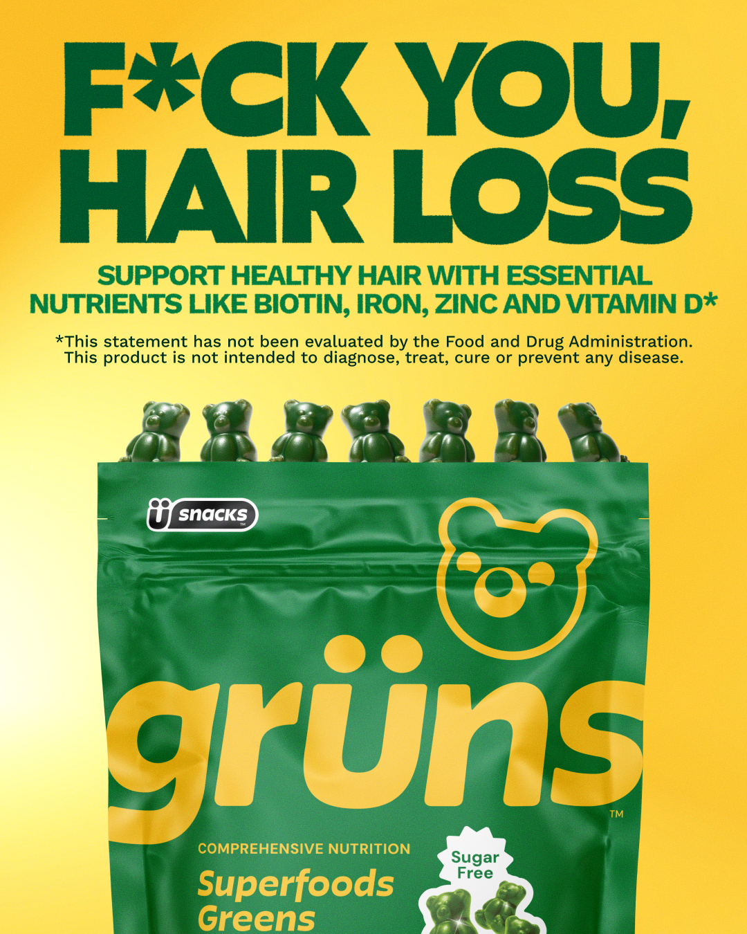 Grüns Facebook ad