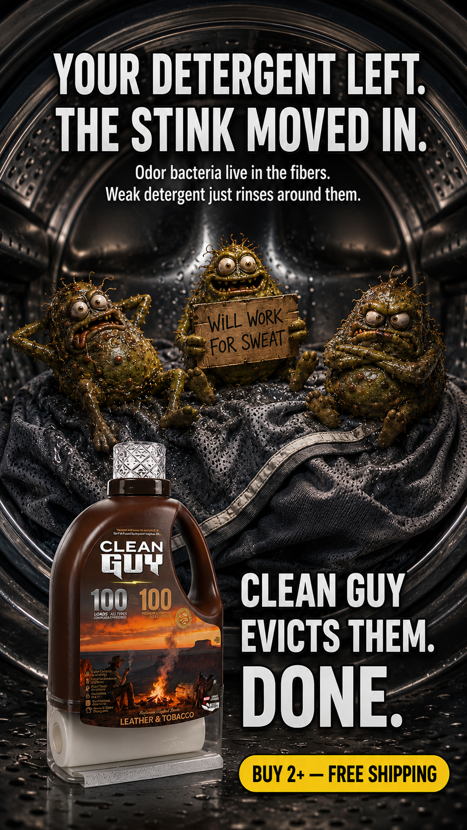 Clean Guy Facebook ad