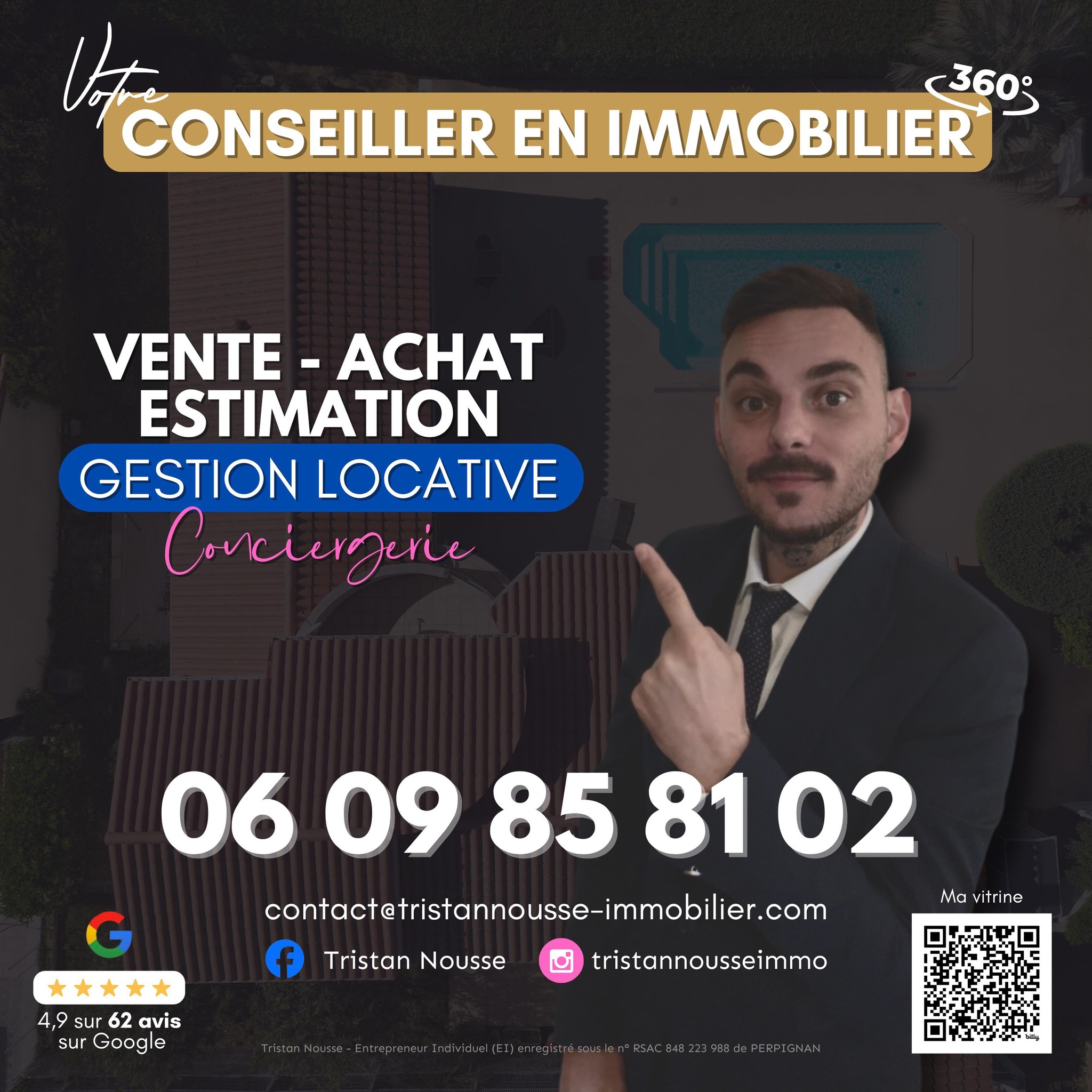 Tristan Nousse Facebook ad: Contactez-moi
