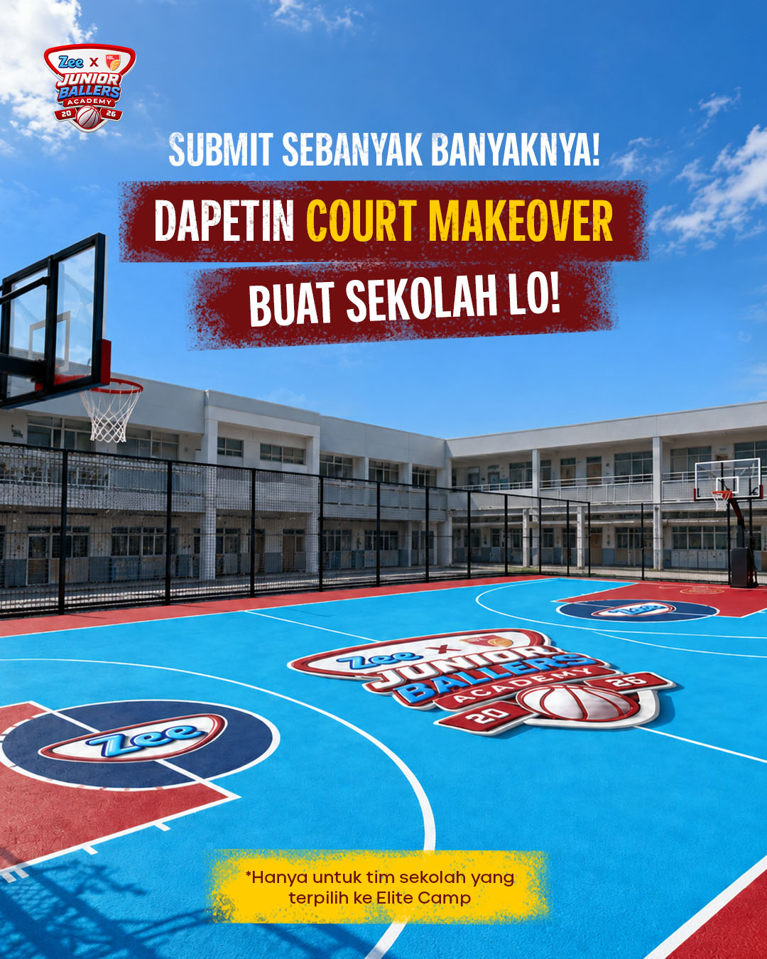 Susu Zee Facebook ad: SIAP BIKIN LAPANGAN SEKOLAH LO NAIK LEVEL?!