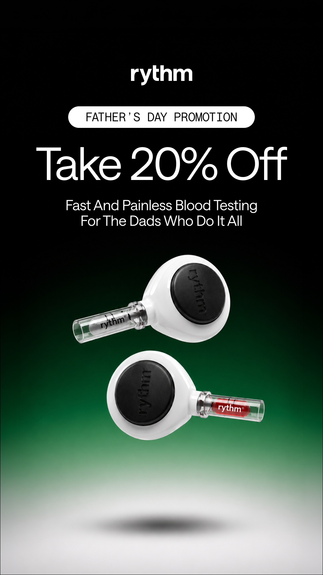 Rythm Health Facebook ad