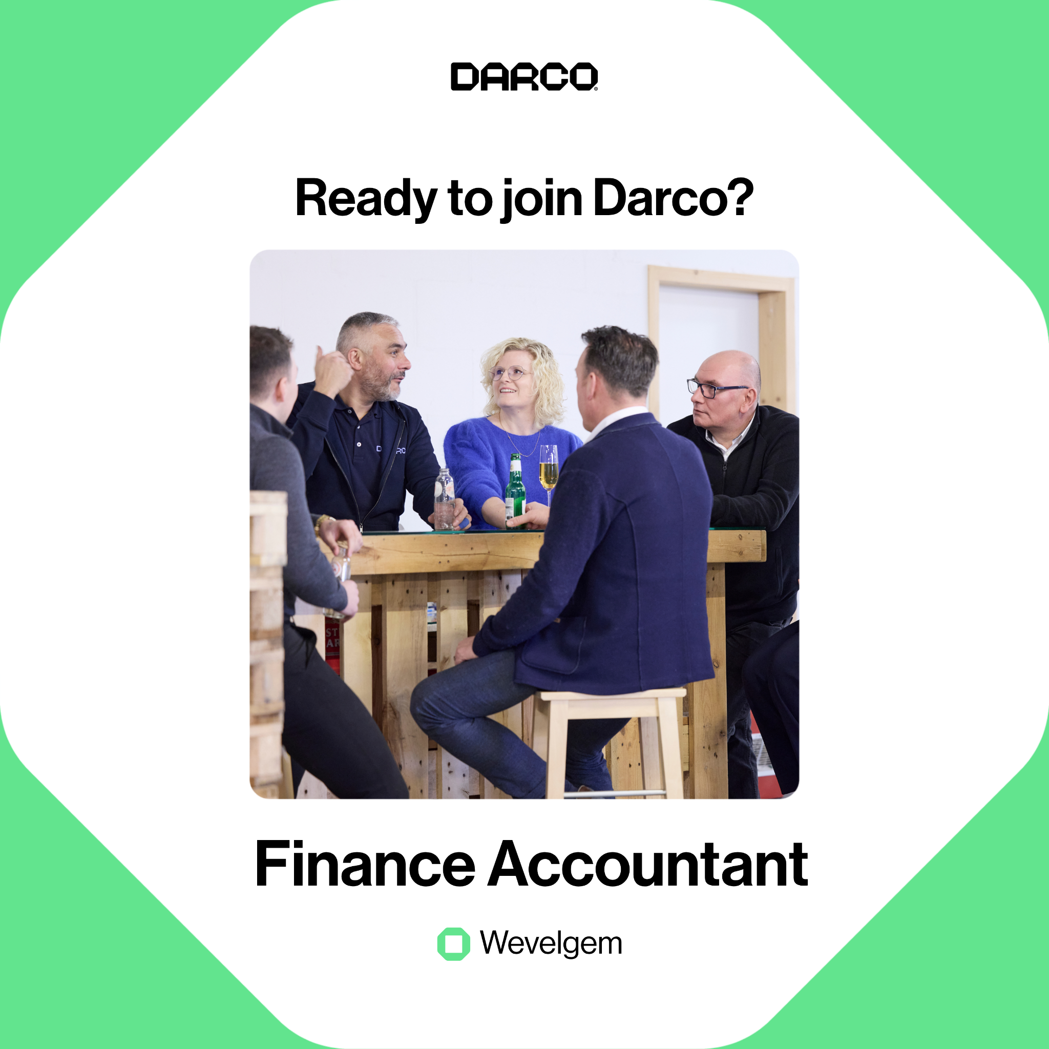 Darco Facebook ad: Vacature: Finance Accountant bij Darco