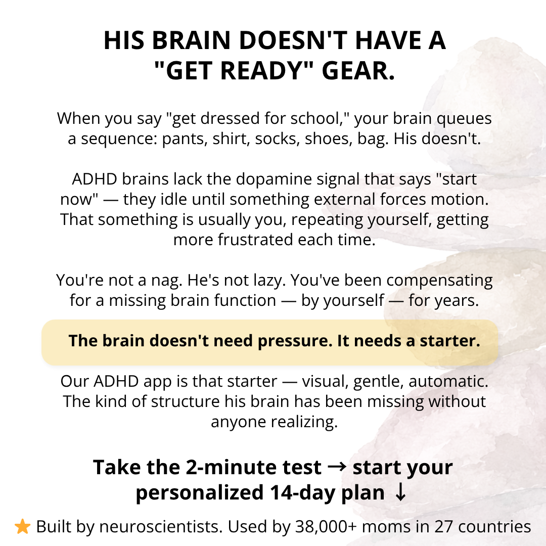 Center for Psychological Studies Facebook ad: Take the Free ADHD Type Test