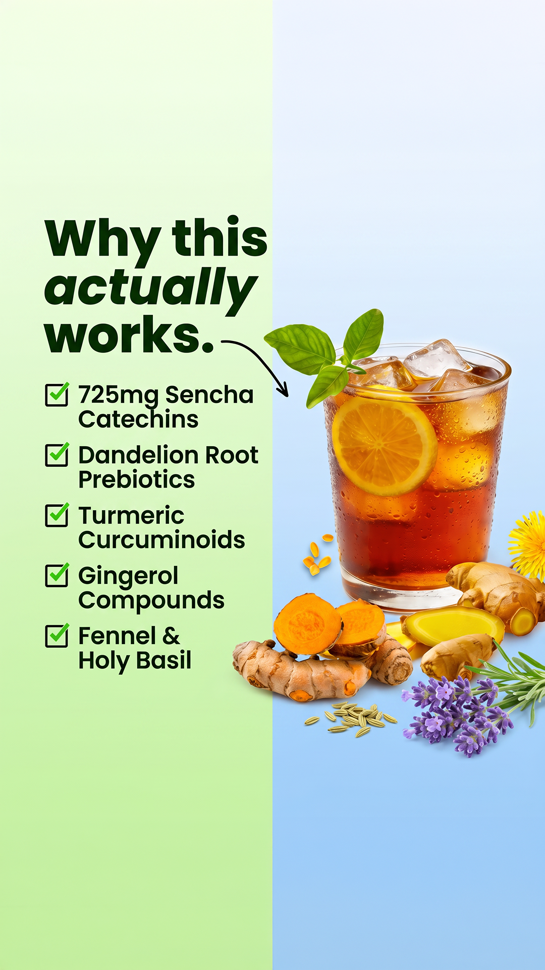 Herbaly Facebook ad