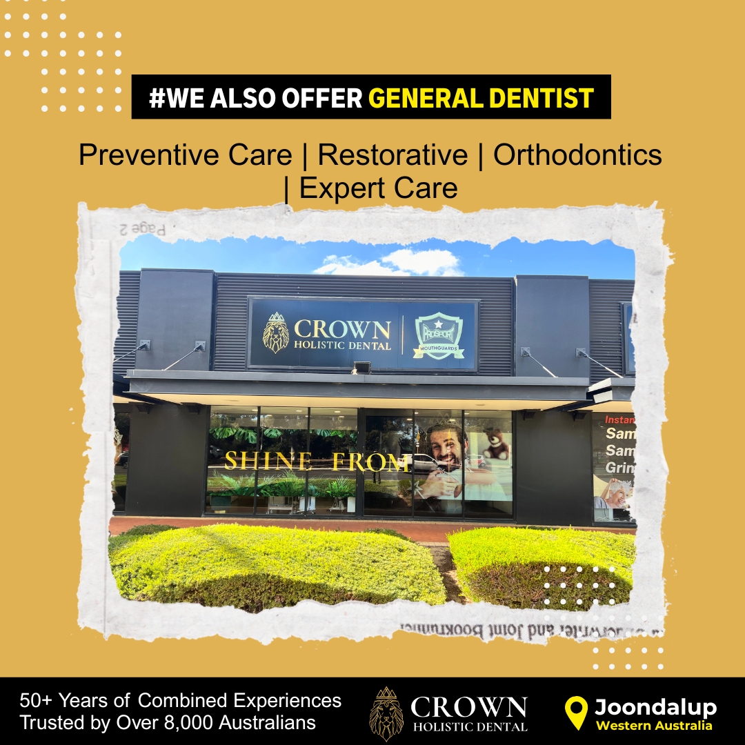 Crown Holistic Dental Facebook ad