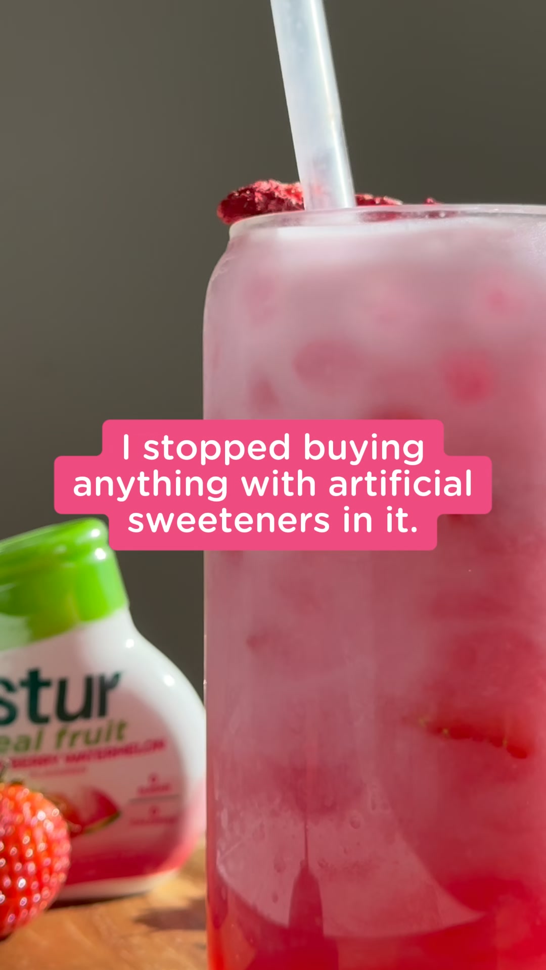 Stur Natural Water Enhancers Facebook ad: 0 Calories & 0 Sugar
