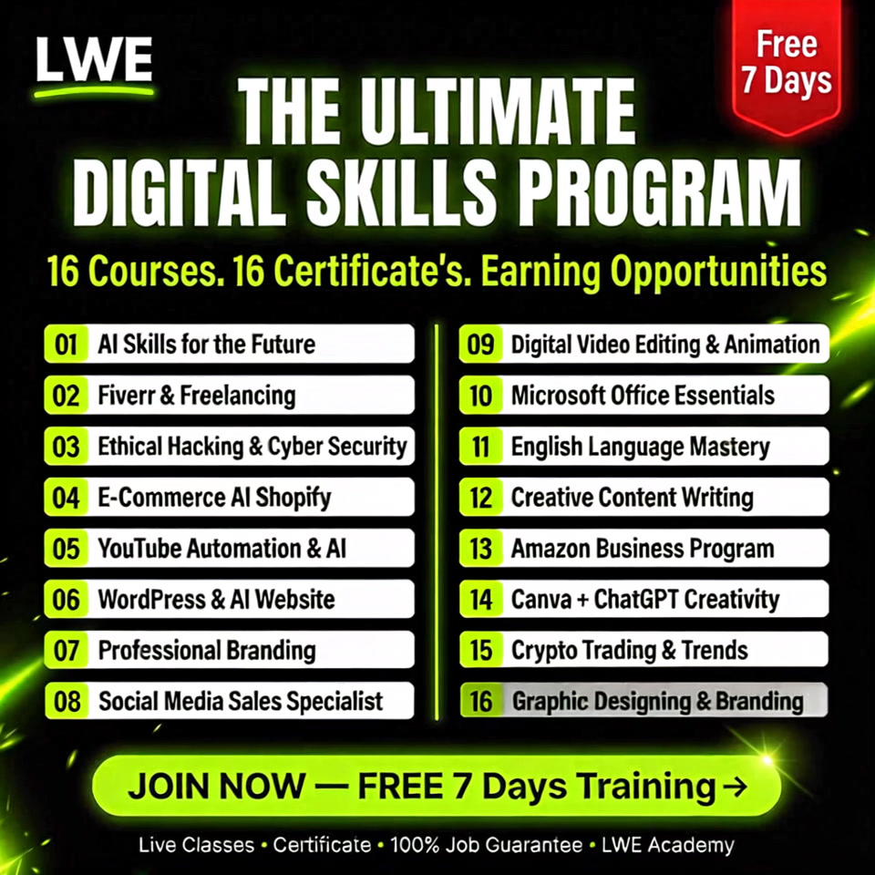University of LWE Facebook ad