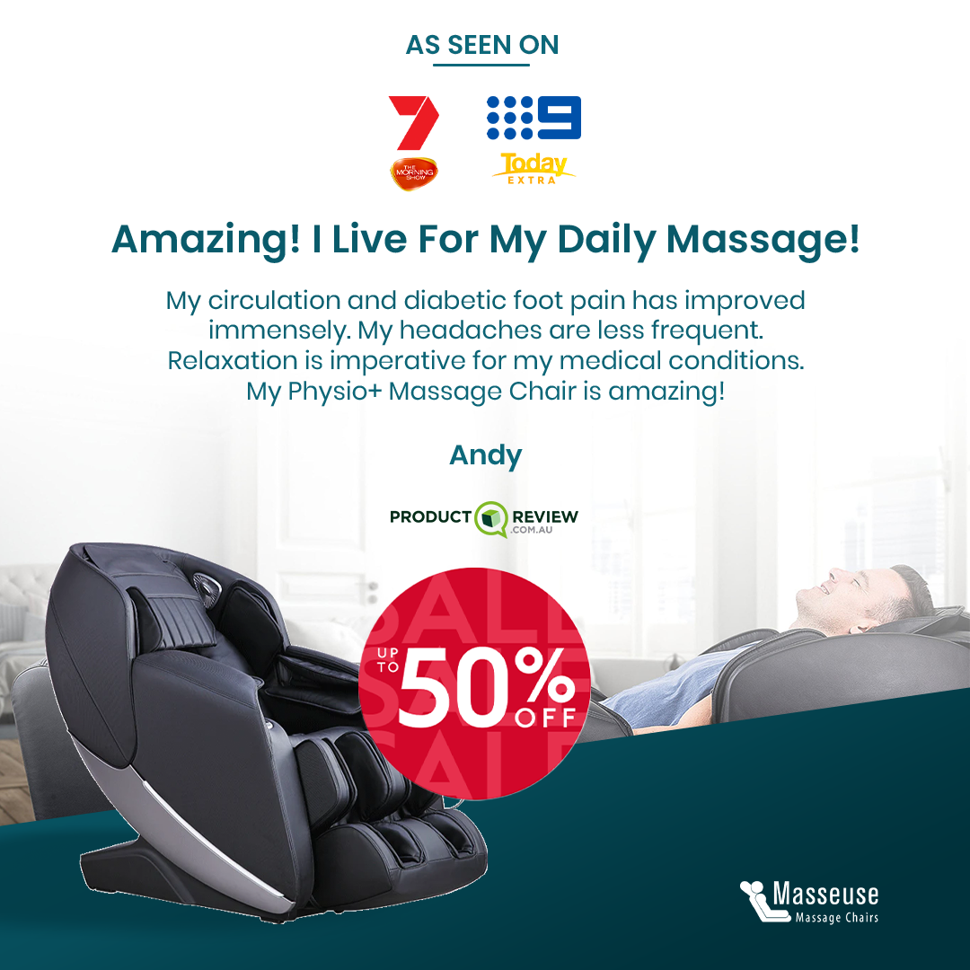 Masseuse Massage Chairs Facebook ad