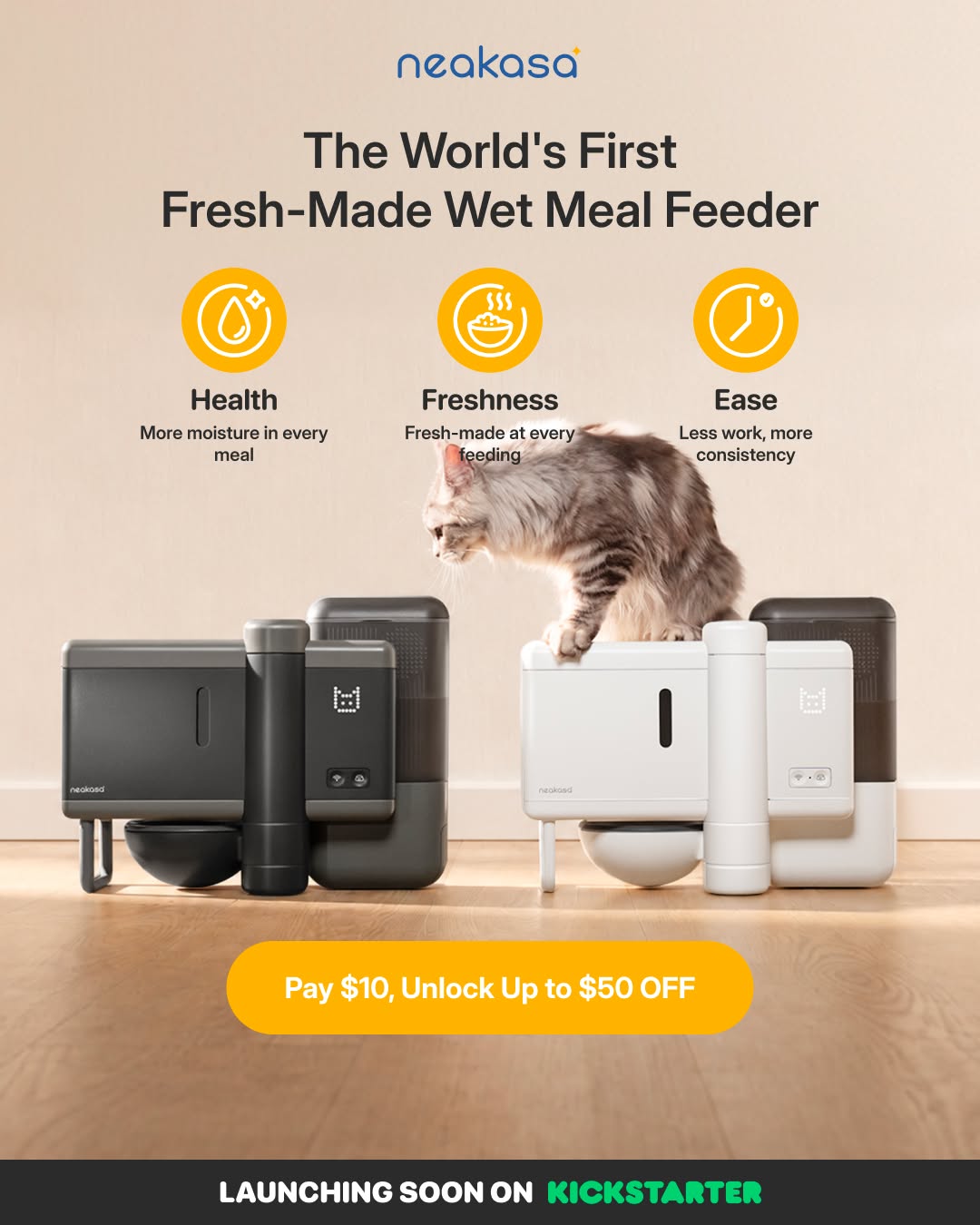 Neakasa Facebook ad