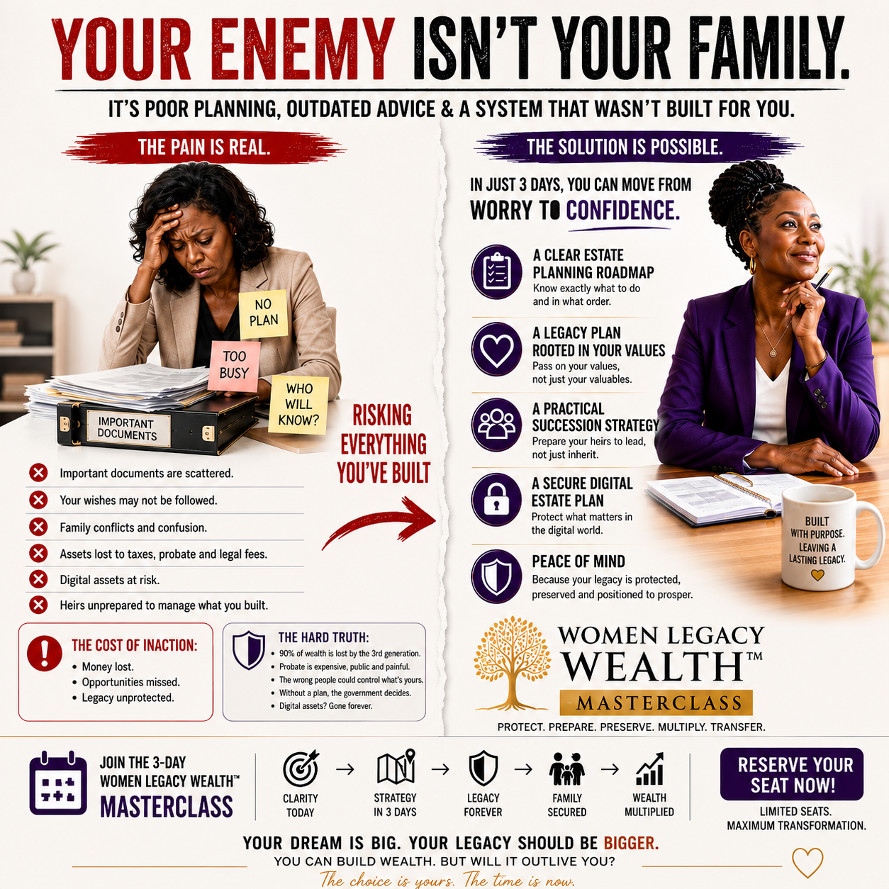 Olayinka Ekenkwo Facebook ad: Your Enemy is Not Your Family