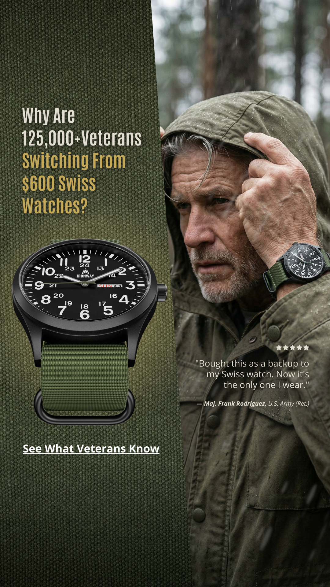 The Veteran Community Facebook ad