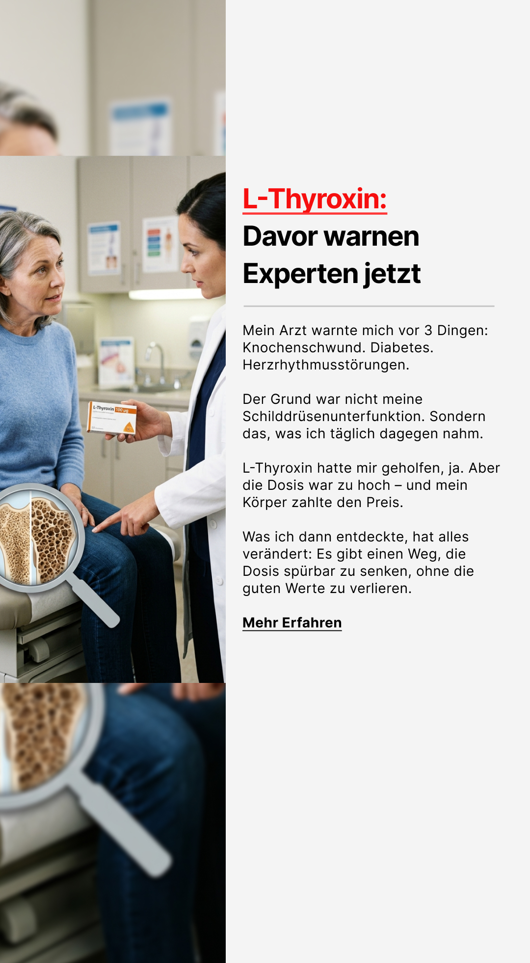 Mission Schilddrüse Facebook ad