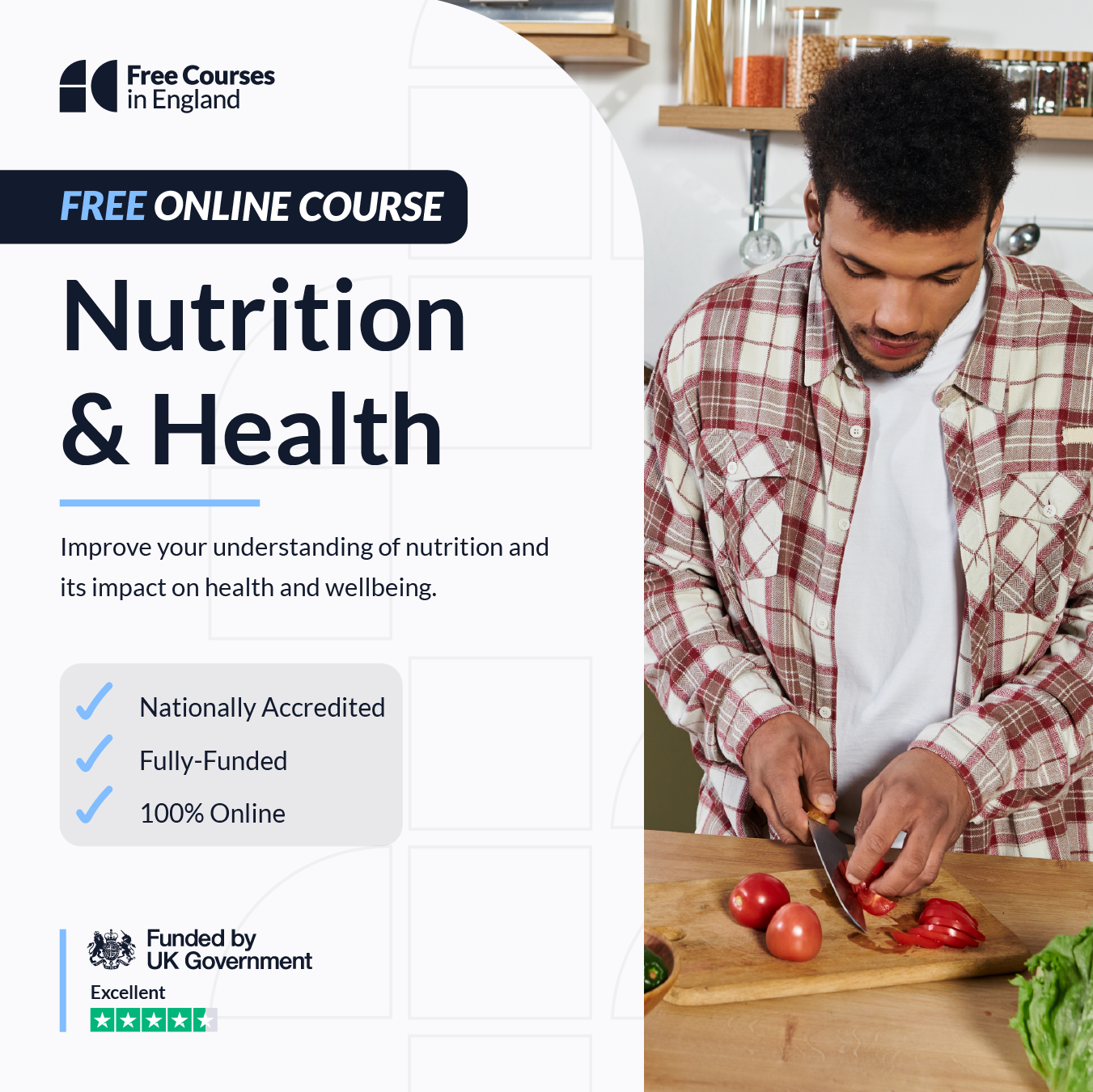 Free Courses In England Facebook ad