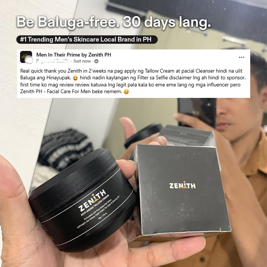 Zenith PH - Facial Care For Men Facebook ad