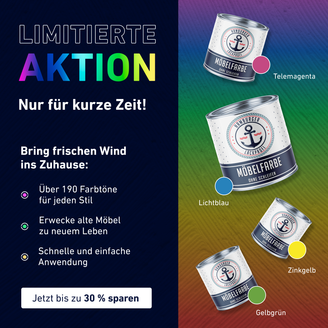 Farben Löwe Facebook ad: über 10.000 glückliche Kunden