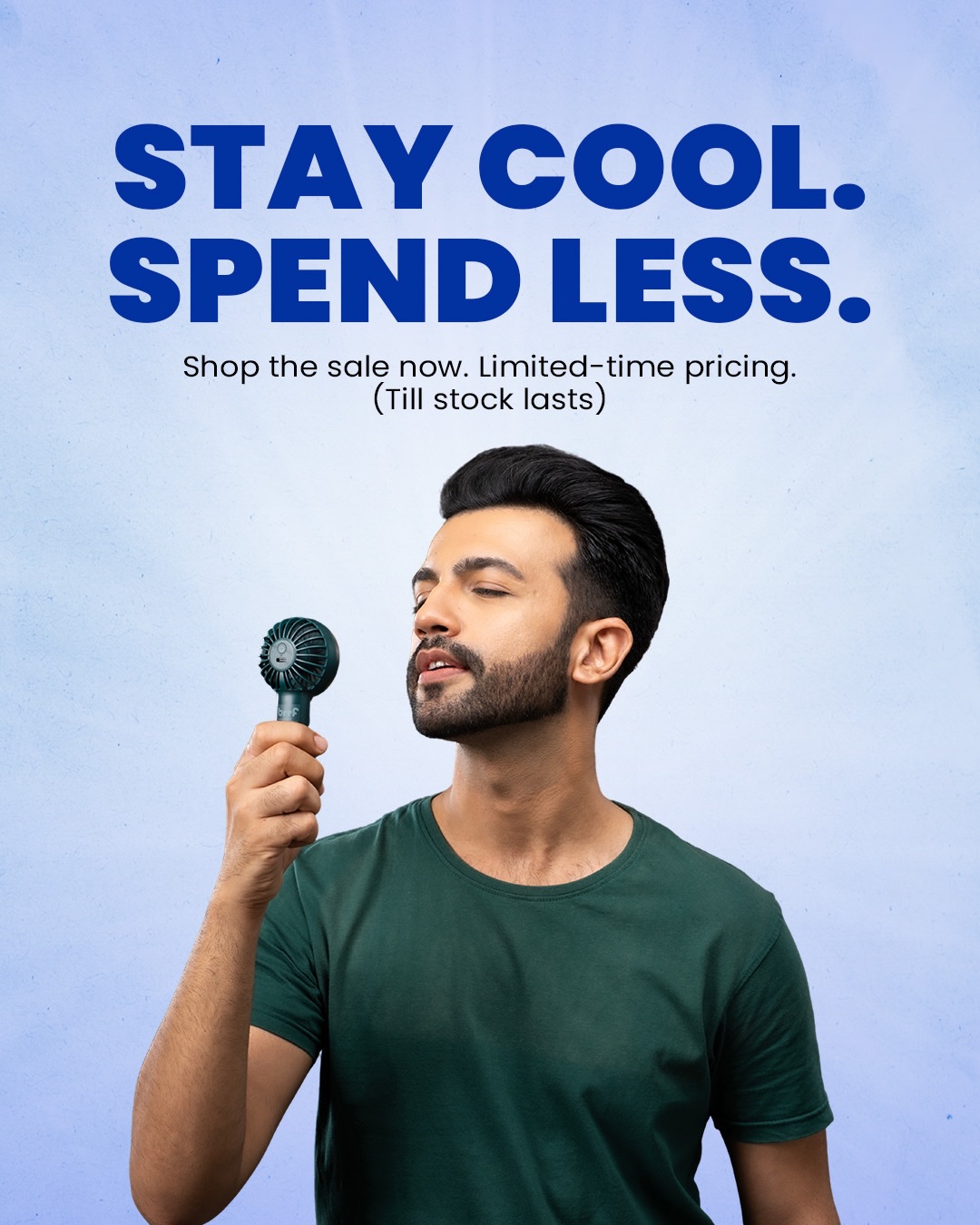 Brrf Facebook ad: Beat the Heat. Anywhere. Anytime