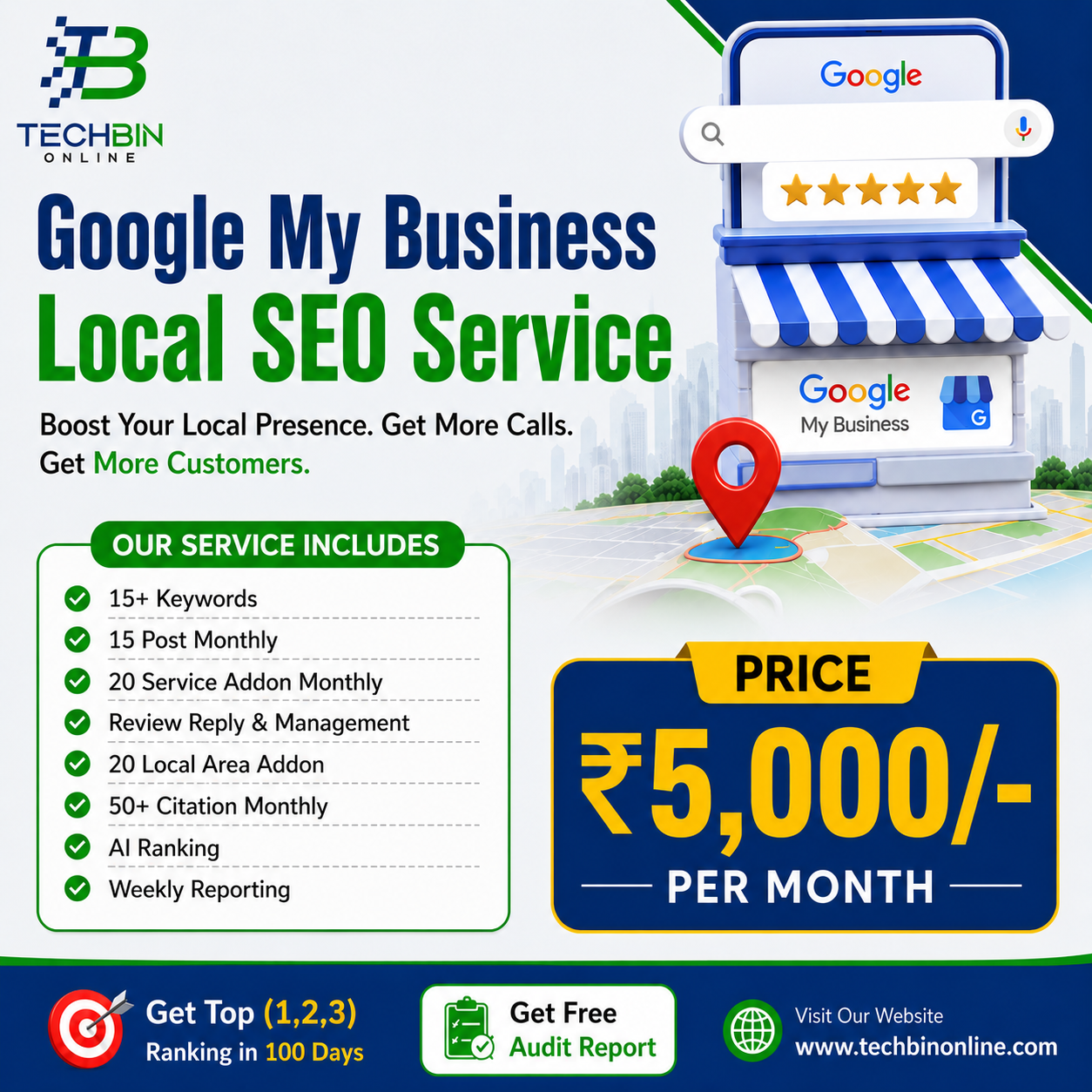 Techbinonline - SEO Agency Facebook ad