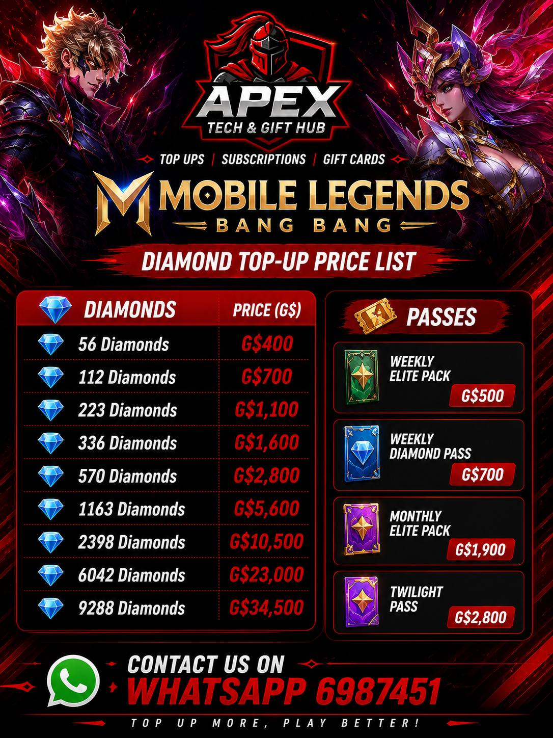 Apex Tech Facebook ad: Apex Tech & Gift Hub, Your Plug for…