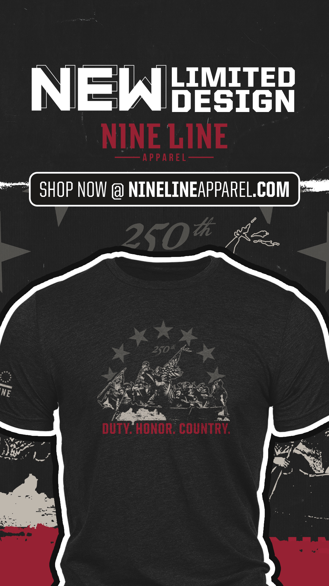 Nine Line Apparel Facebook ad