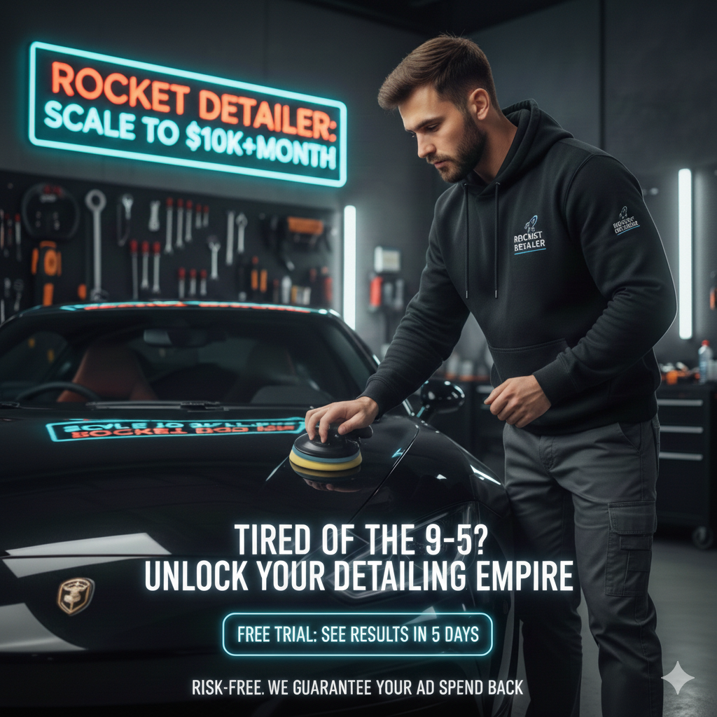 Rocket Detailer Facebook ad