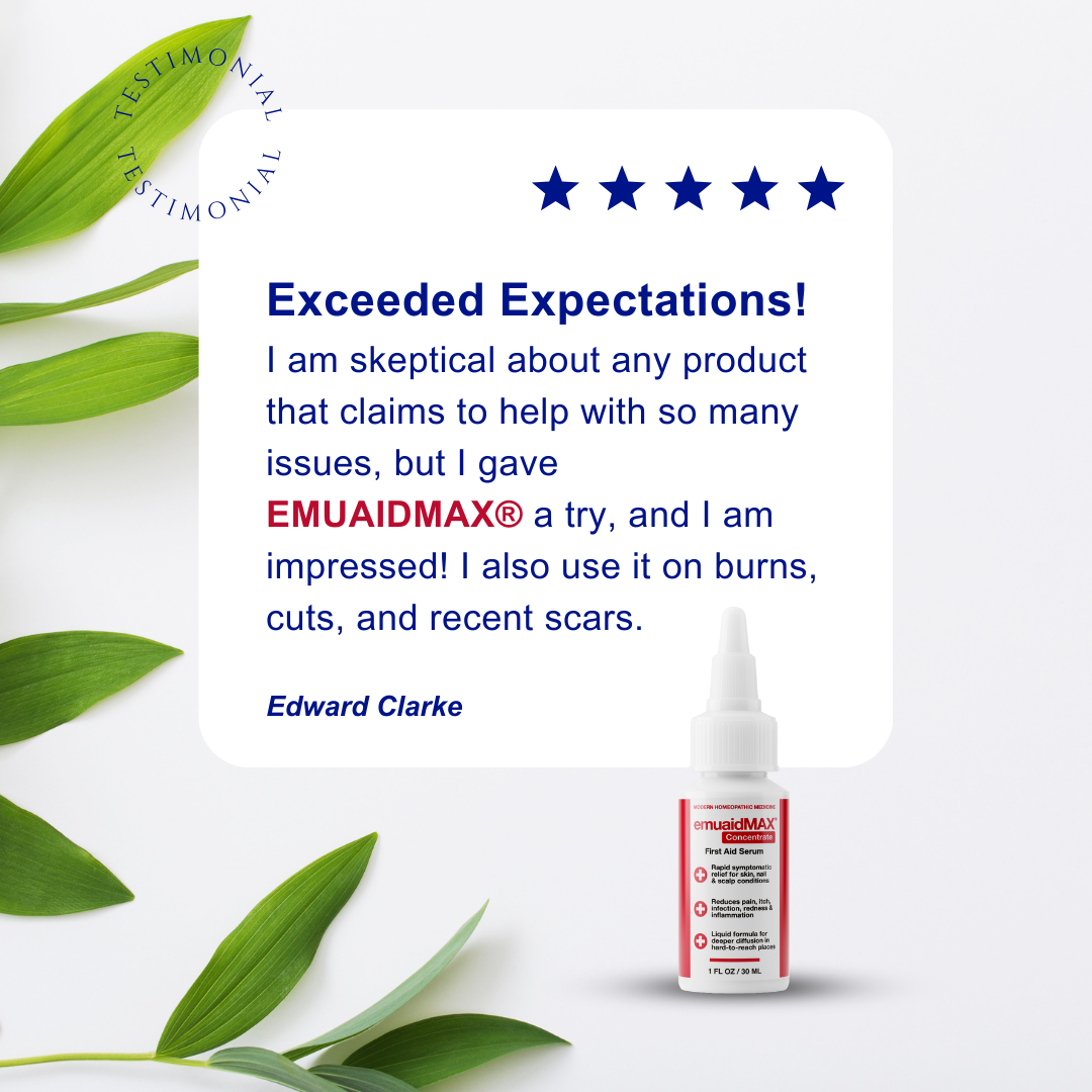 Emuaid Facebook ad