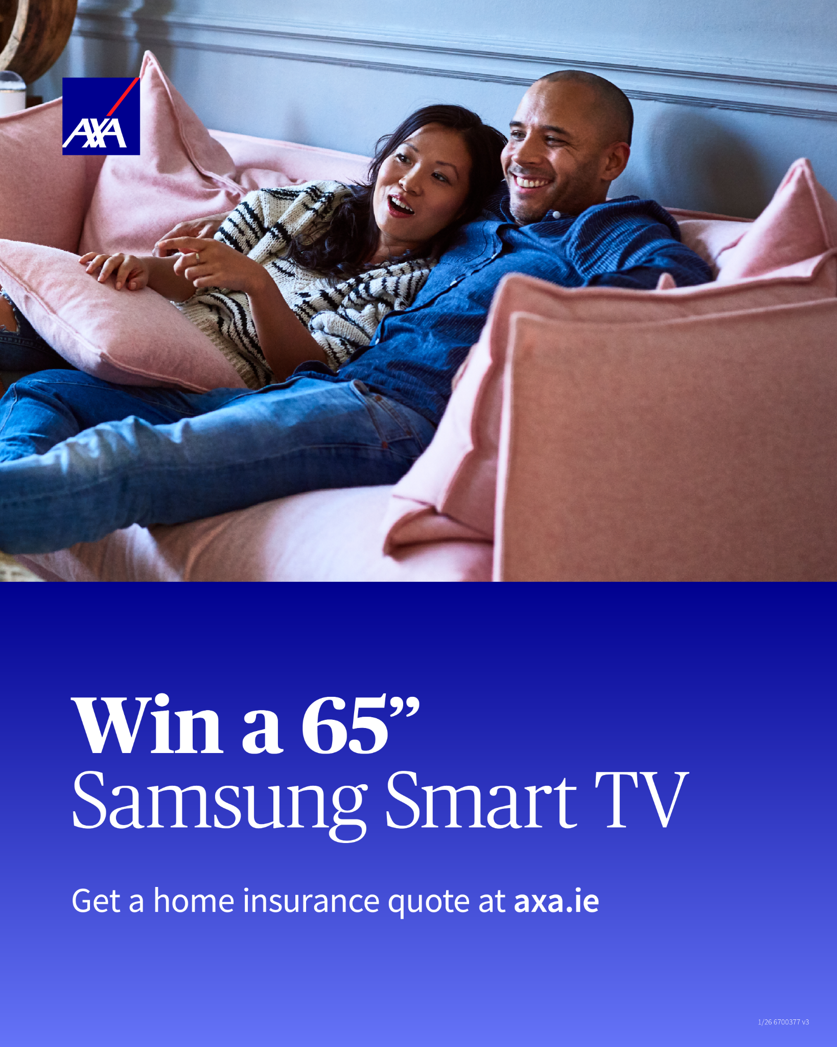AXA Ireland Facebook ad: AXA Home Insurance