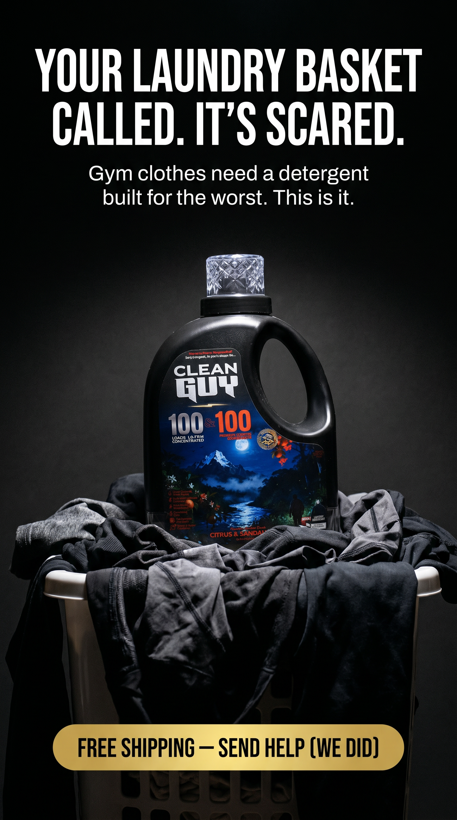 Clean Guy Facebook ad