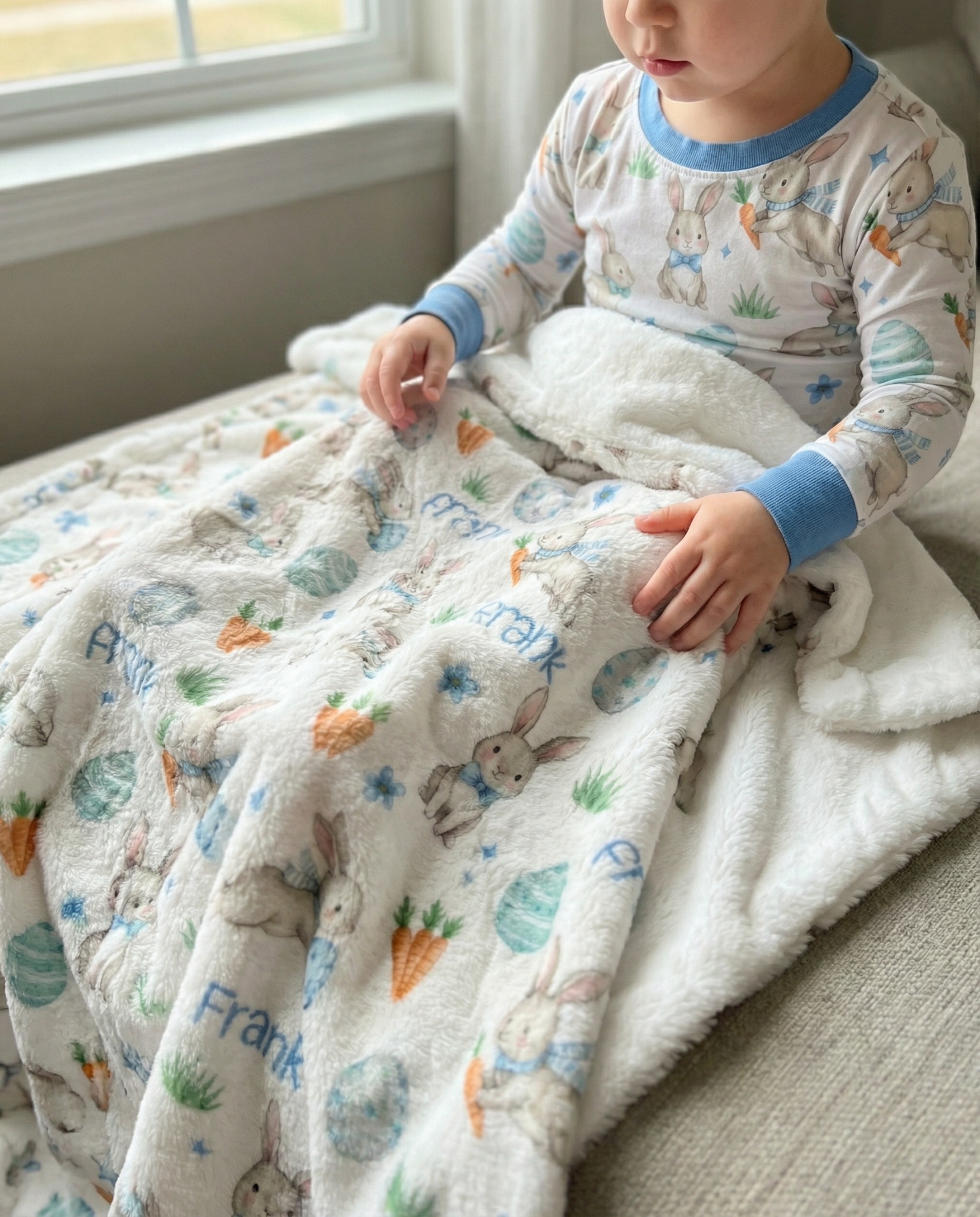 Prettybirds Facebook ad: Their Name + Easter Bunnies = The Coziest Gift Ever