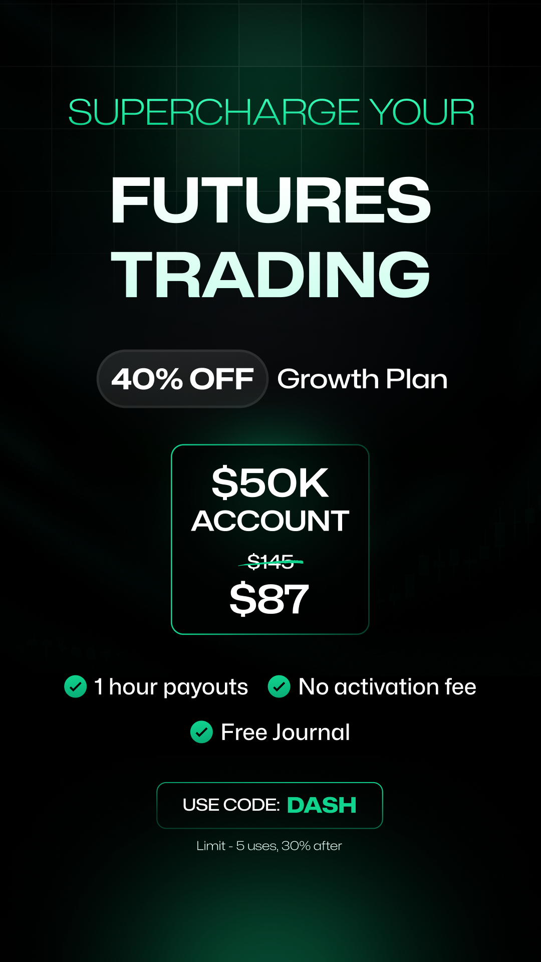 Tradeify Facebook ad
