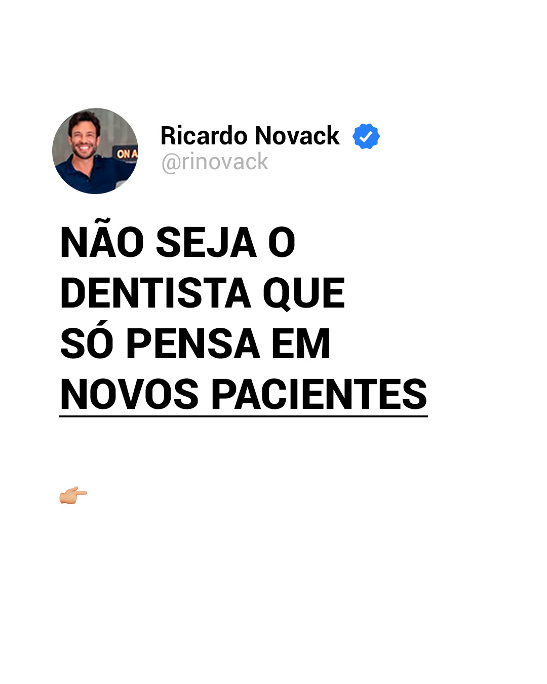 Ricardo Novack Facebook ad
