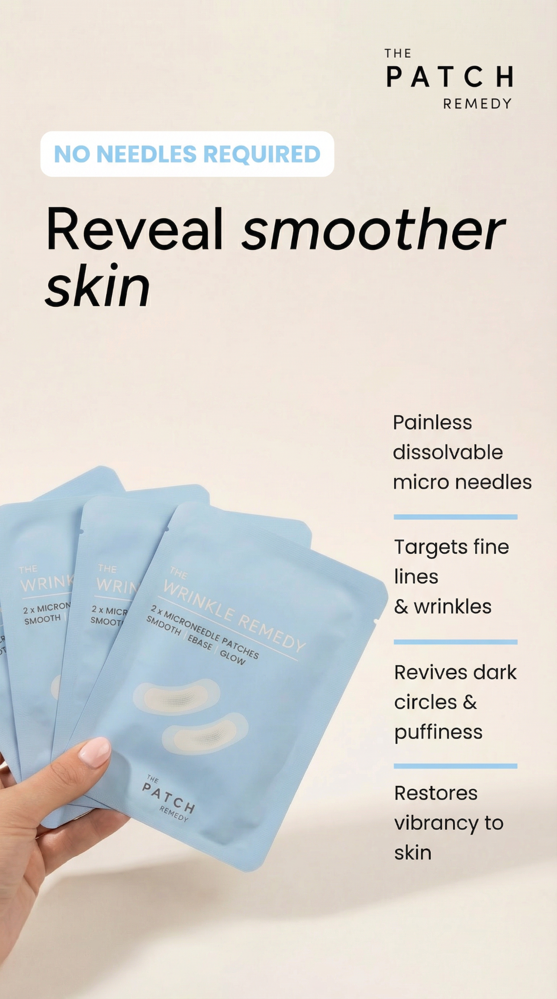 The Patch Remedy Facebook ad