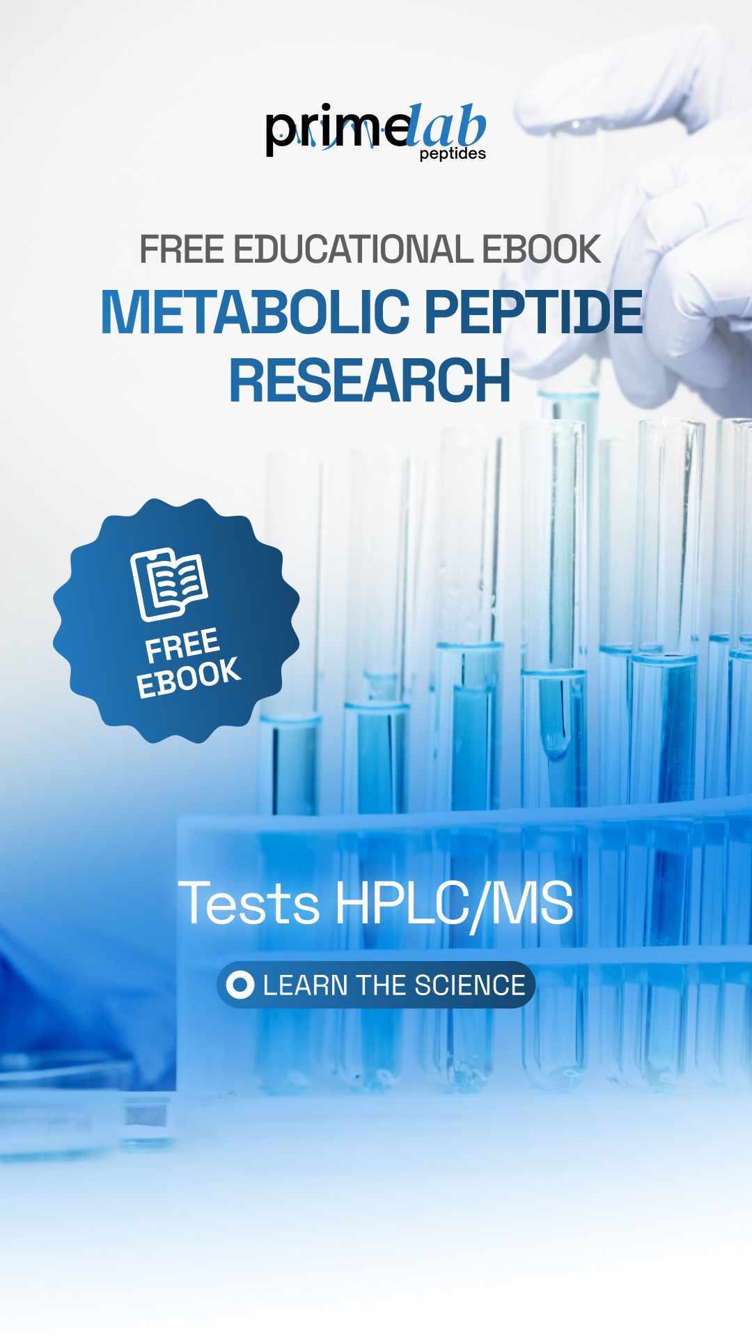 Prime Lab Peptides Facebook ad