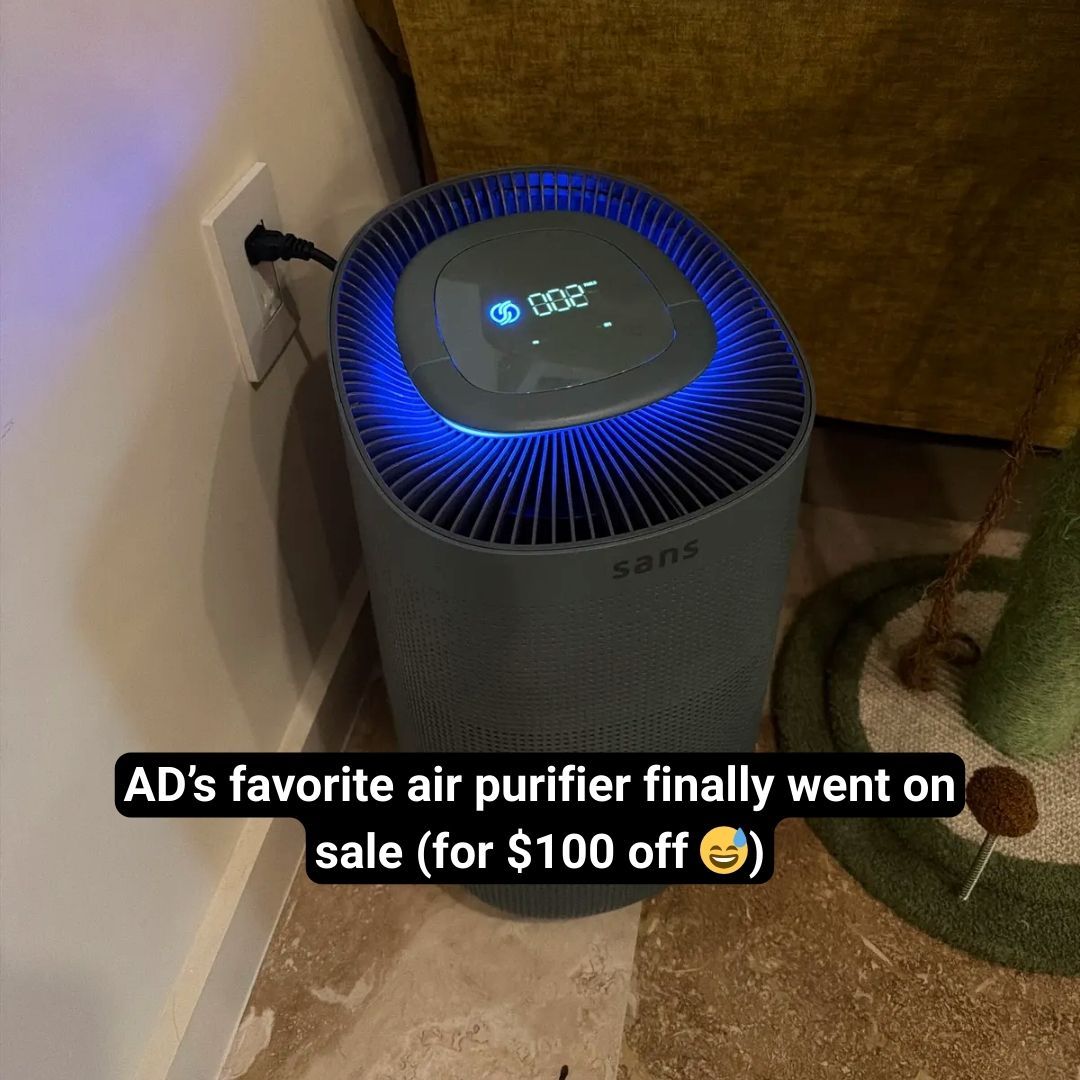 Courtney Logar Facebook ad: NEW SANS SALE: Get $100 Off This Award-Winning Air Purifier