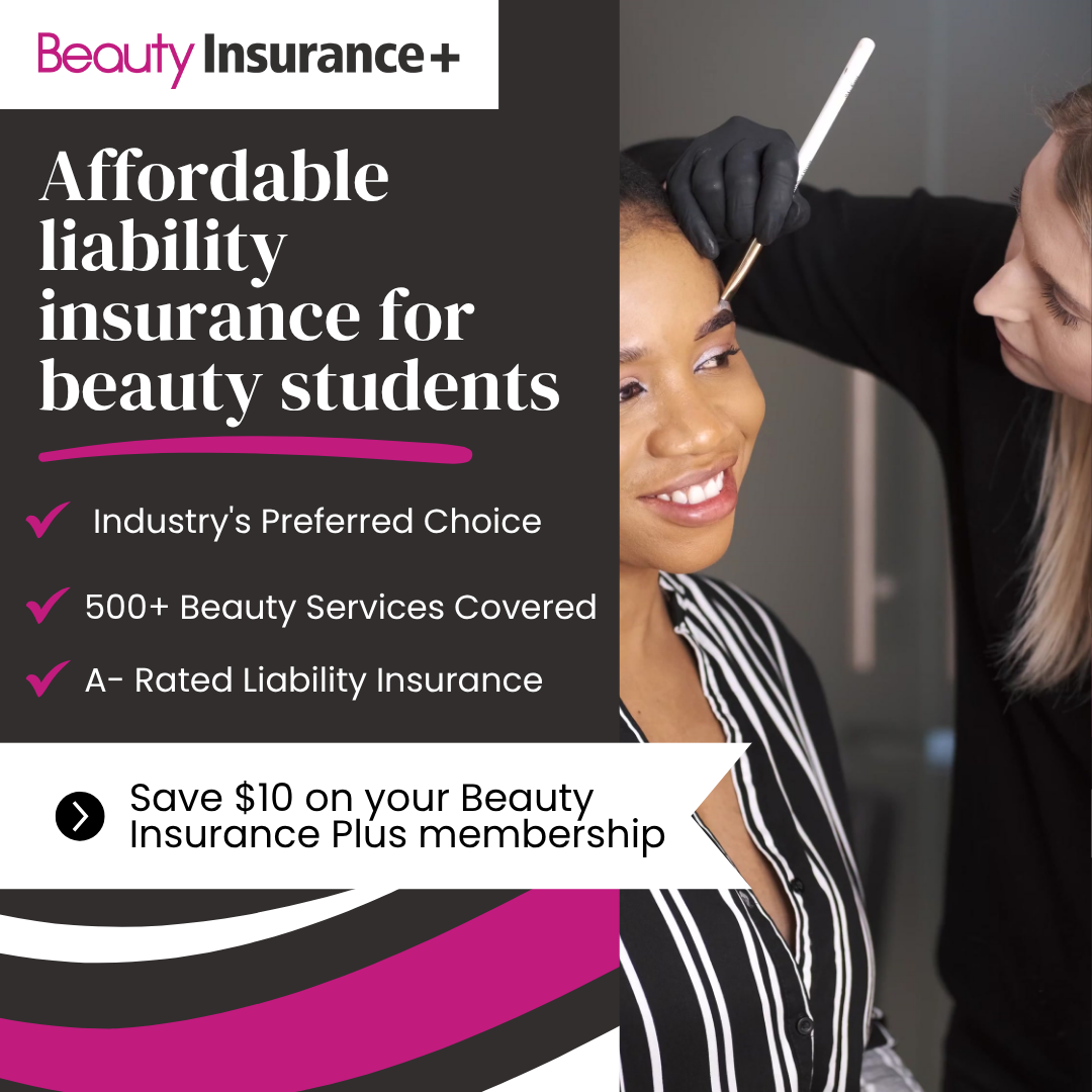 Beauty Insurance + Facebook ad