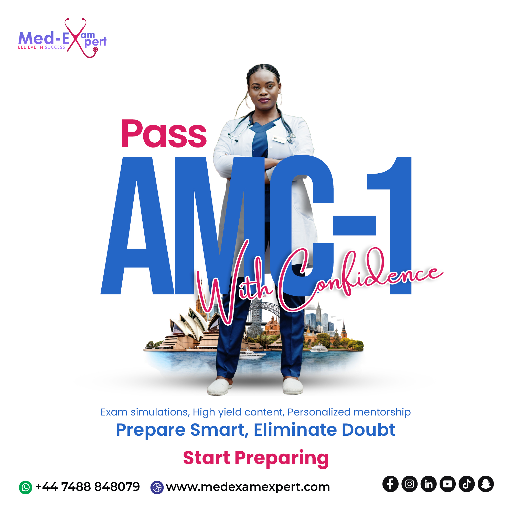 Med Exam Expert Facebook ad