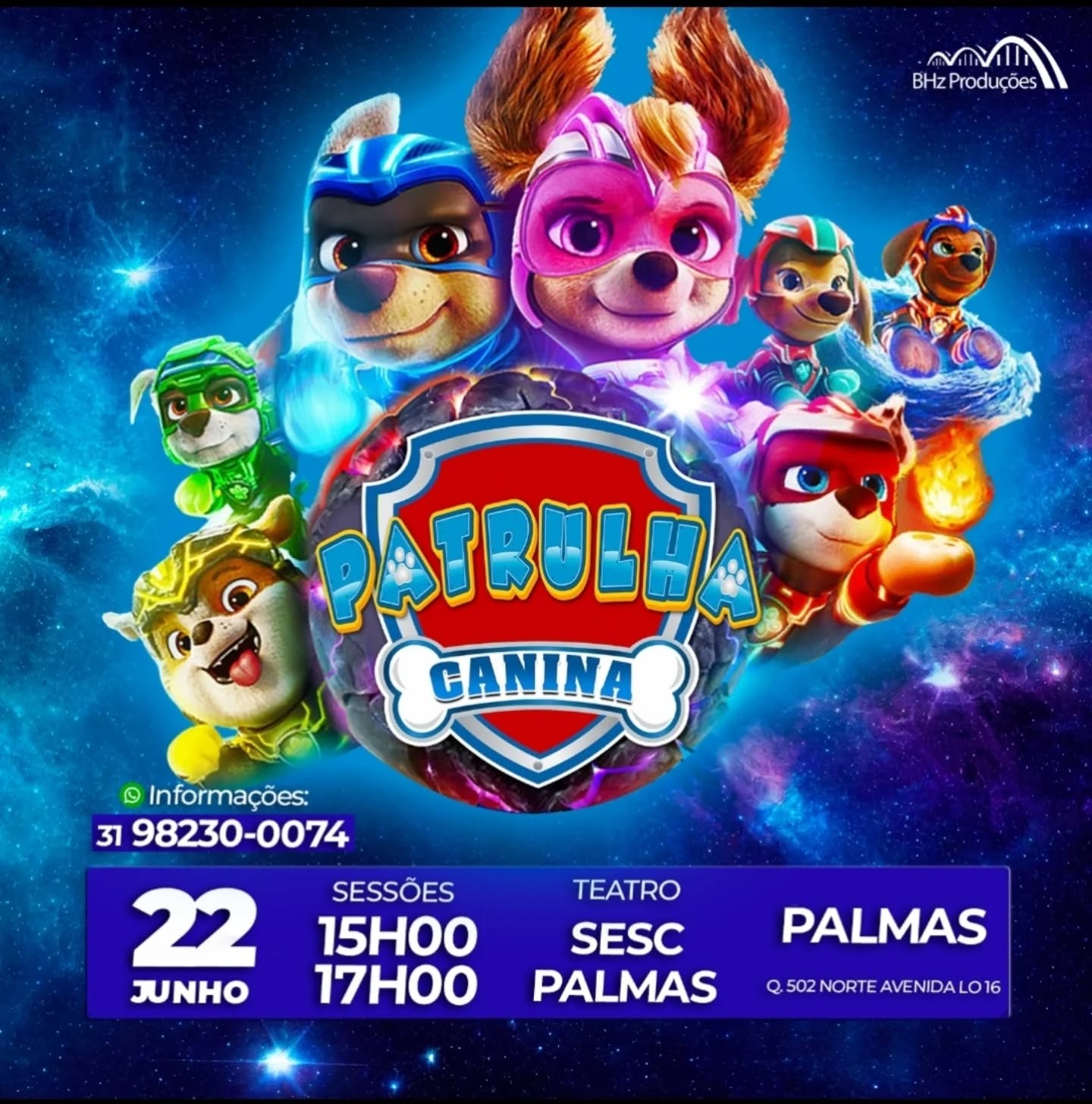 circusdigitalbrazil Facebook ad: ATENÇÃO, FAMÍLIAS DE PALMAS!